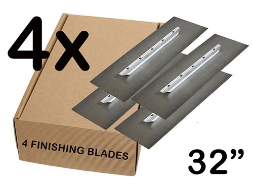 32 Inch/80cm FINISHING BLADES SET OF 4     Includes GST