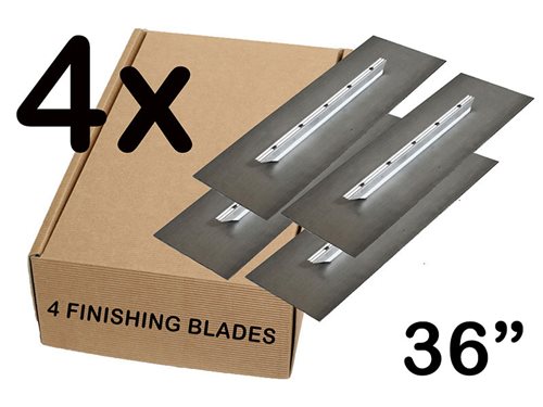 36 Inch/90cm FINISHING BLADES SET OF 4     Includes GST